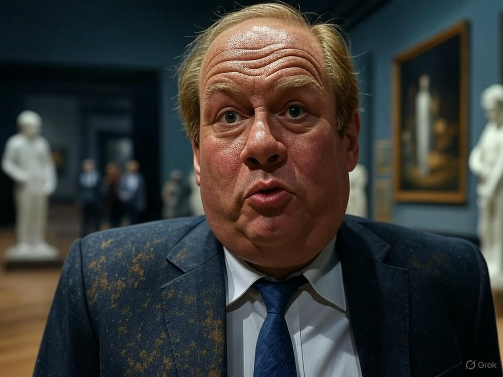 Embassy Workers Bite the Dust in Museum Misadventure
