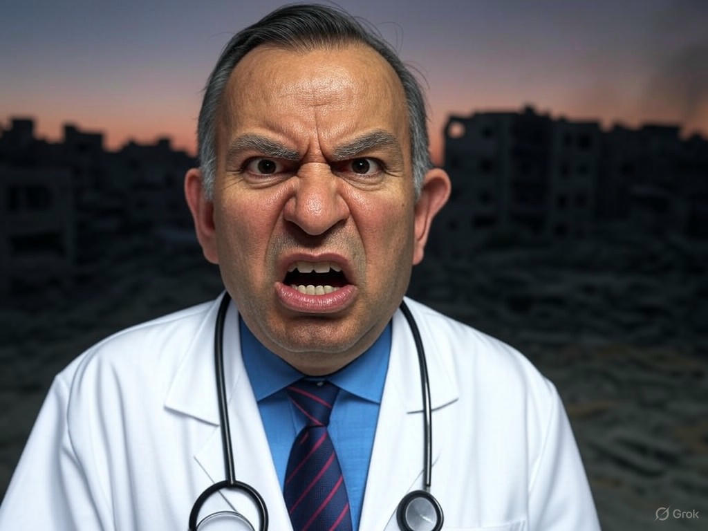 Doctor's Brood Decimated in Gaza: Who Needs Family When You Have Missiles?