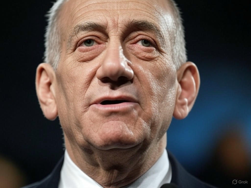 Olmert Throws Israel Under the Bus: "I'm Out!" Screams Former PM