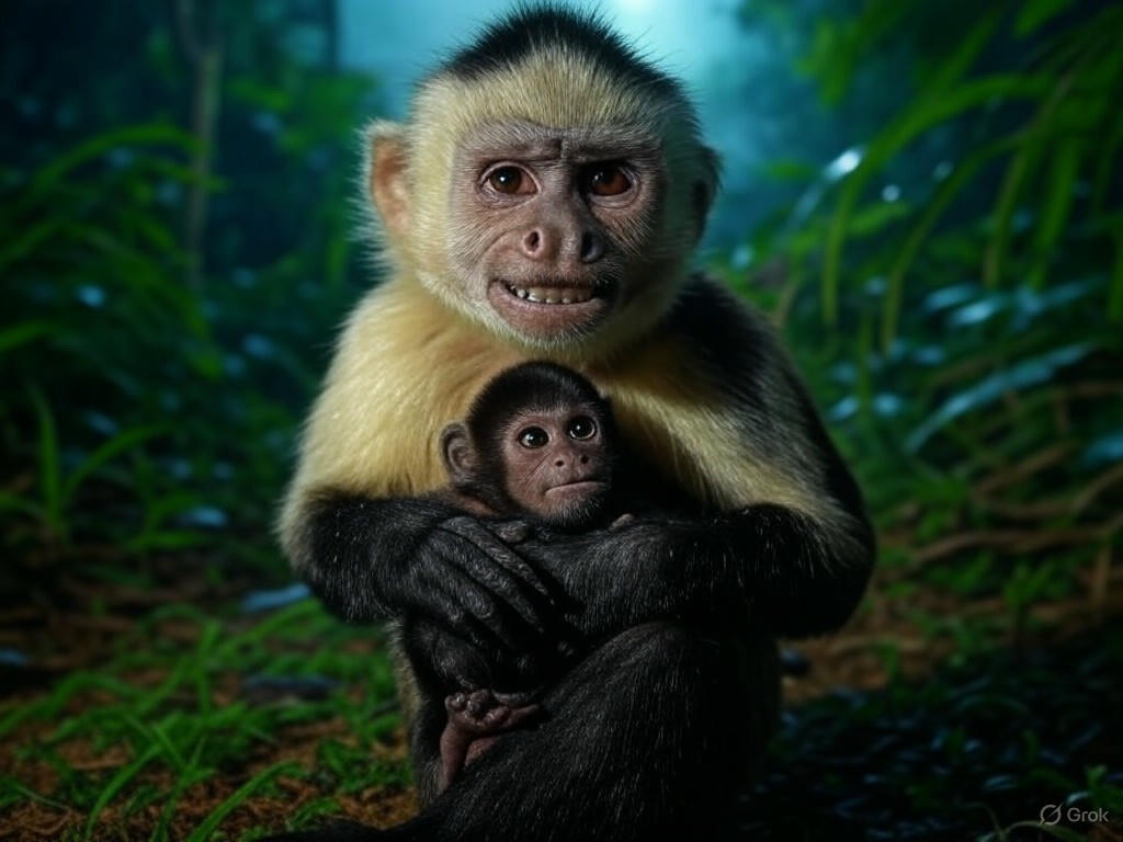 Capuchins Kidnap Howler Babies in Bizarre Ritual, Scientists Astonished