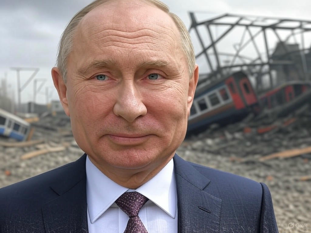 Bridges Blown to Bits, Trains Tossed Aside: Just Another Peaceful Day in Russia's Backyard