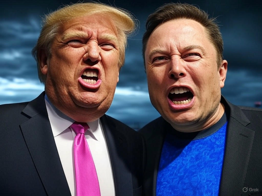 Trump and Musk Feud: A Tragedy of Modern Proportions