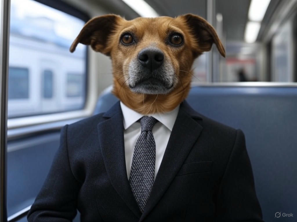 The Canine Commute: Mexico City's Posh Pups Now Taking Public Transit to Puppy Prep