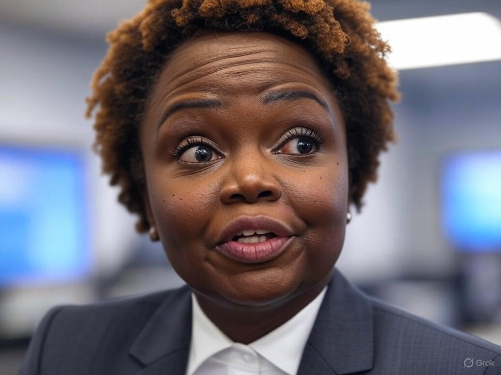 Karine Jean-Pierre Ditches Dems for a Glimpse of Humanity