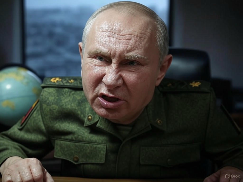 Russia Retaliates with Temper Tantrum, Throws Missiles at Kyiv like a Spoiled Brat