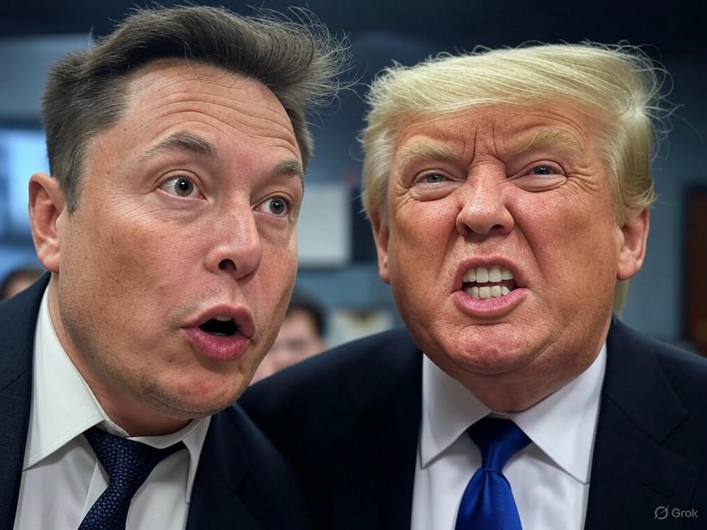 Elon Musk and Donald Trump's Twitter Tantrum: A Feud for the Ages