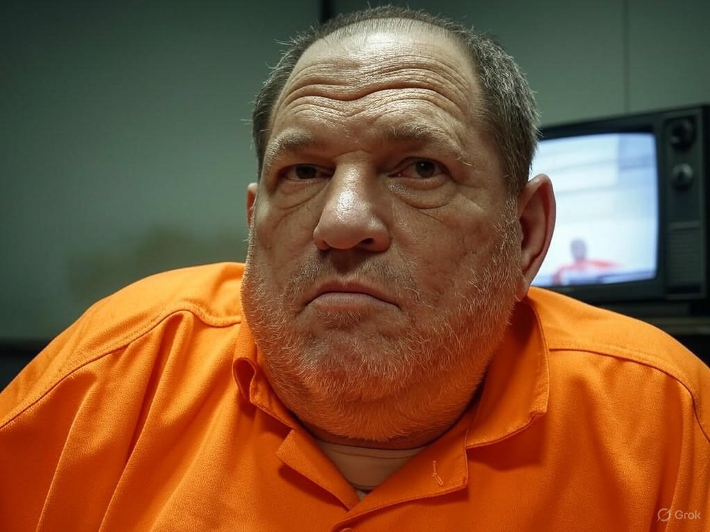 Harvey Weinstein Sentenced to a Lifetime of Clapping at Really Bad Movies in Prison