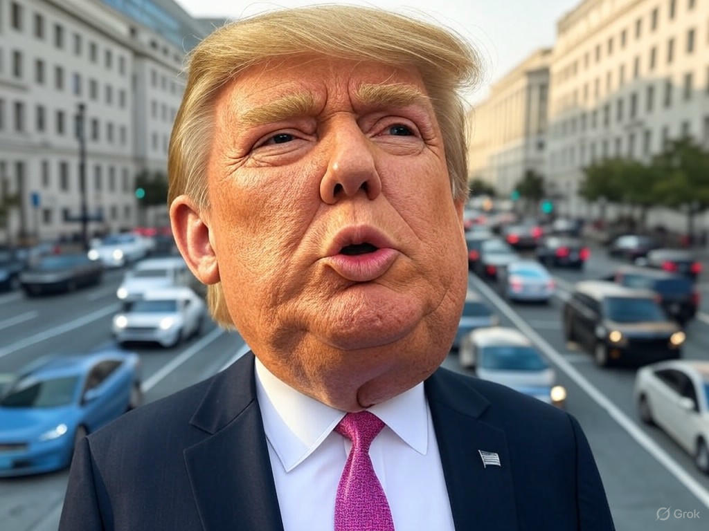 Trump's Ego Parade Makes DC Traffic Even More Nightmarish