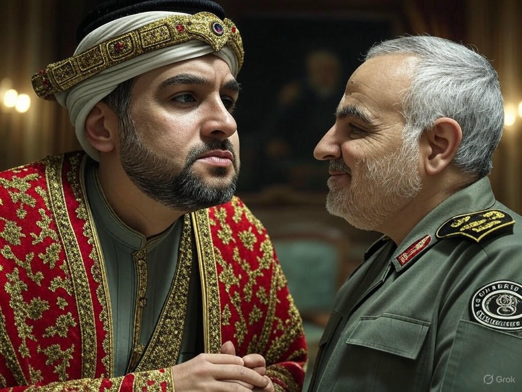 Gulf Monarchies Snuggle Up to Iran Like a Drunken Sailor Clings to a Lamppost